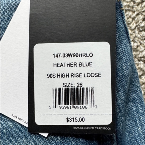 Re/Done 90S HIGH RISE LOOSE - Picture 2 of 2